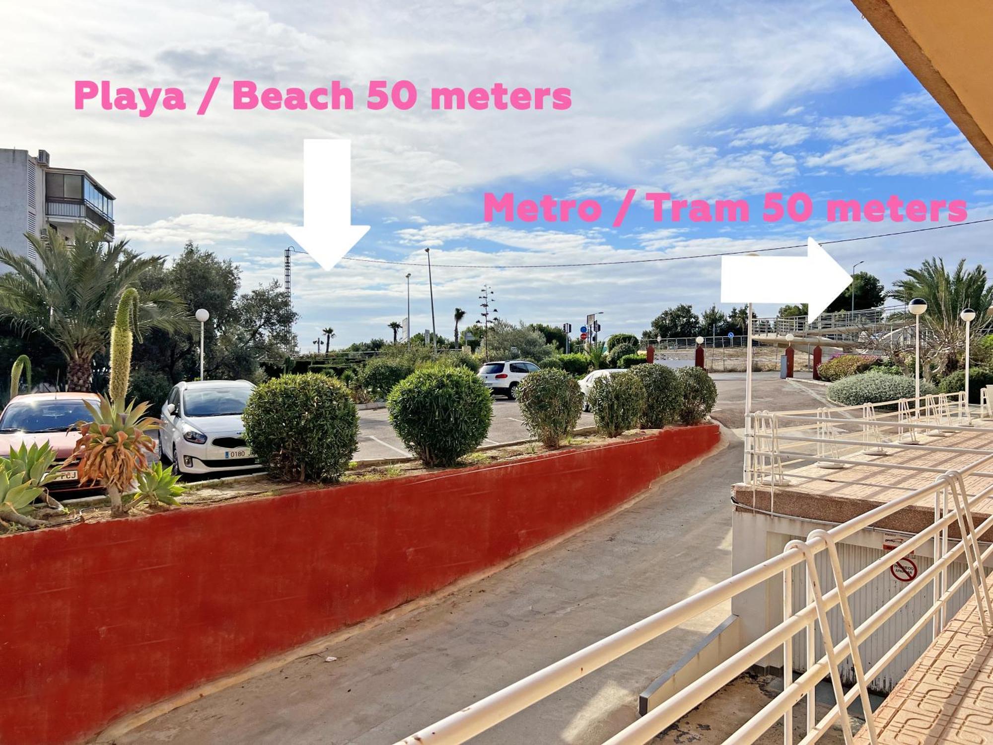 A 100 Metros De La Playa. Parking Gratuito Privado Apartamento Alicante Exterior foto